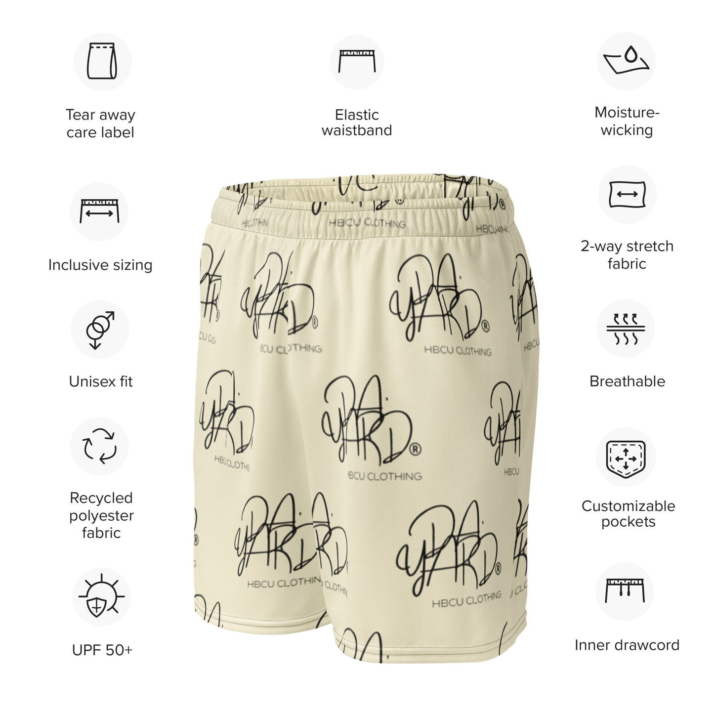 DA' YARD in the Summer Unisex mesh shorts