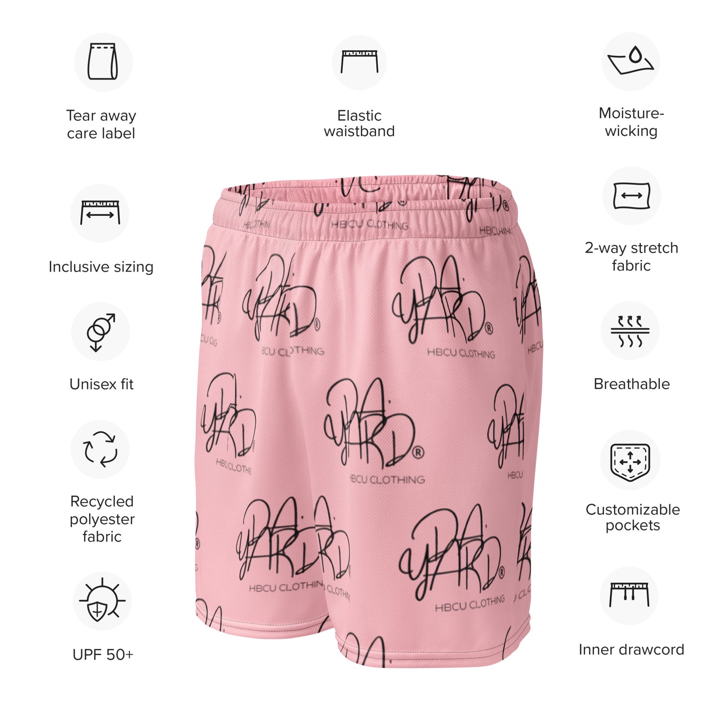 DA' YARD in the Summer Unisex mesh shorts