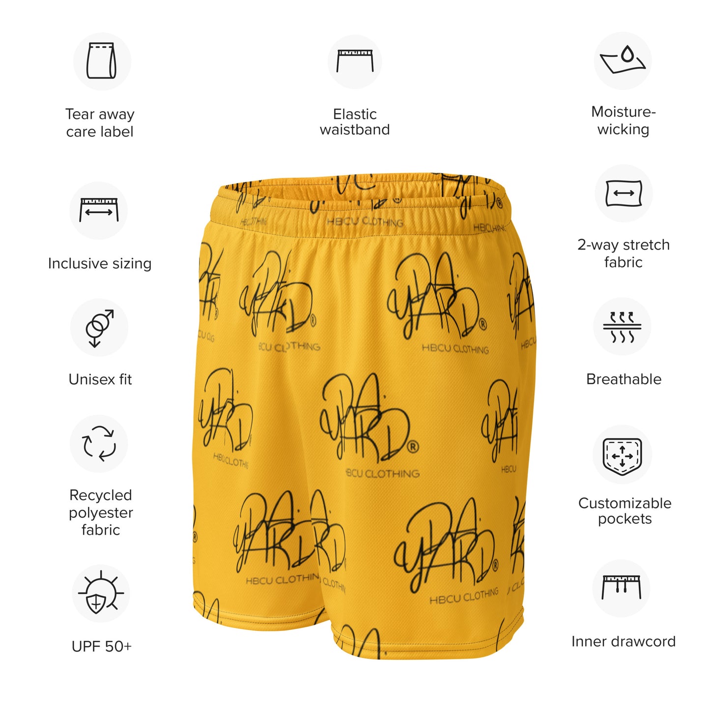 DA' YARD in the Summer Unisex mesh shorts