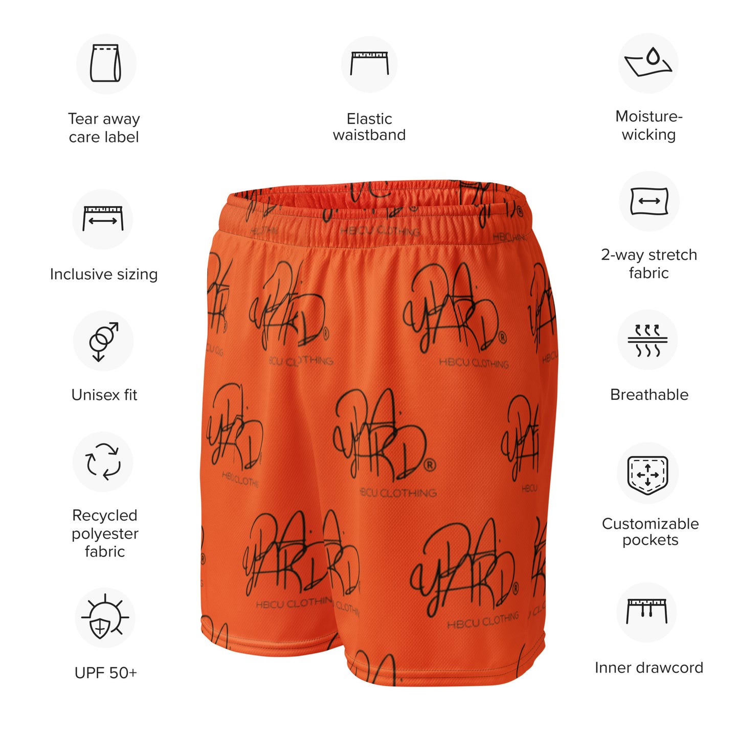 DA' YARD in the Summer Unisex mesh shorts