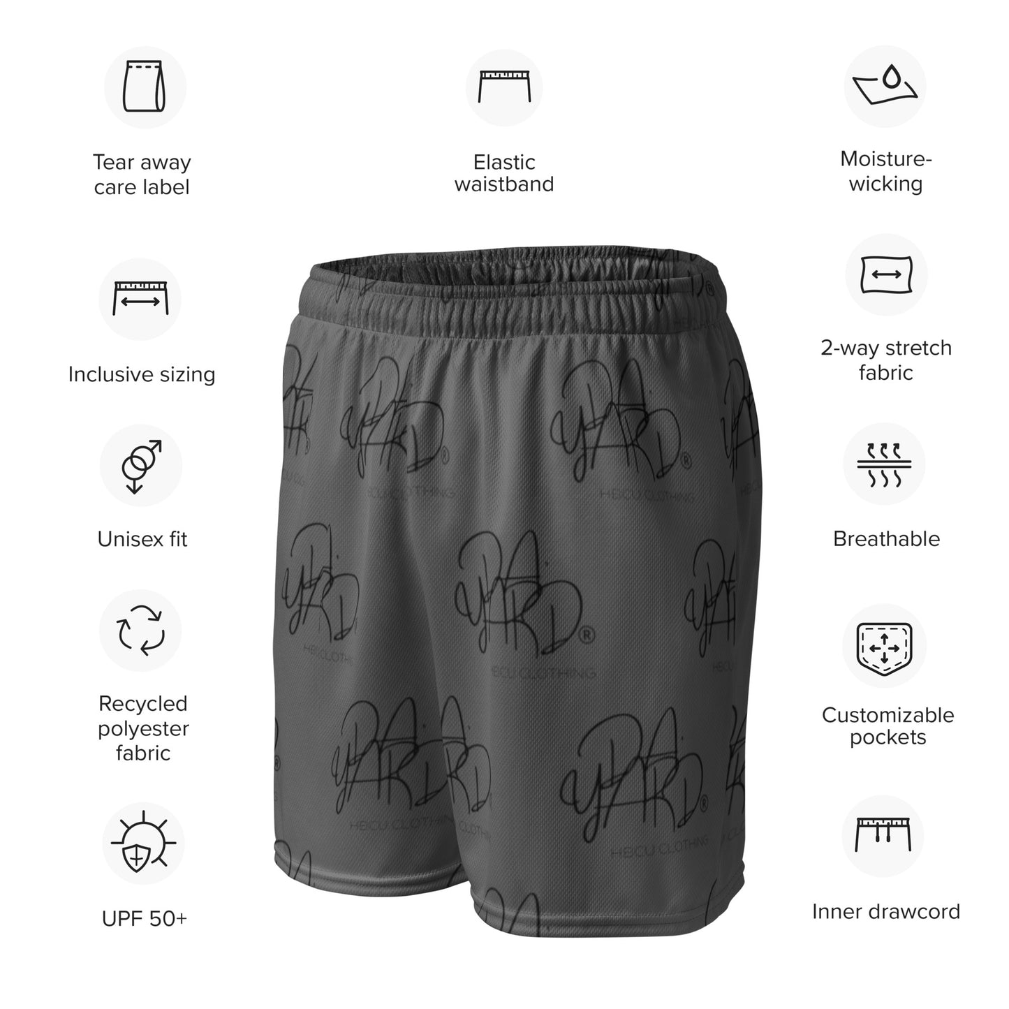 DA' YARD in the Summer Unisex mesh shorts