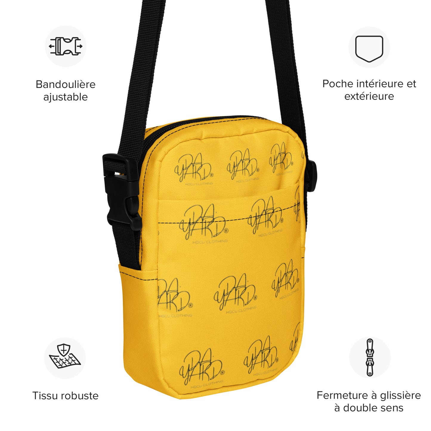 DA' YARD in the Summer Utility crossbody bag