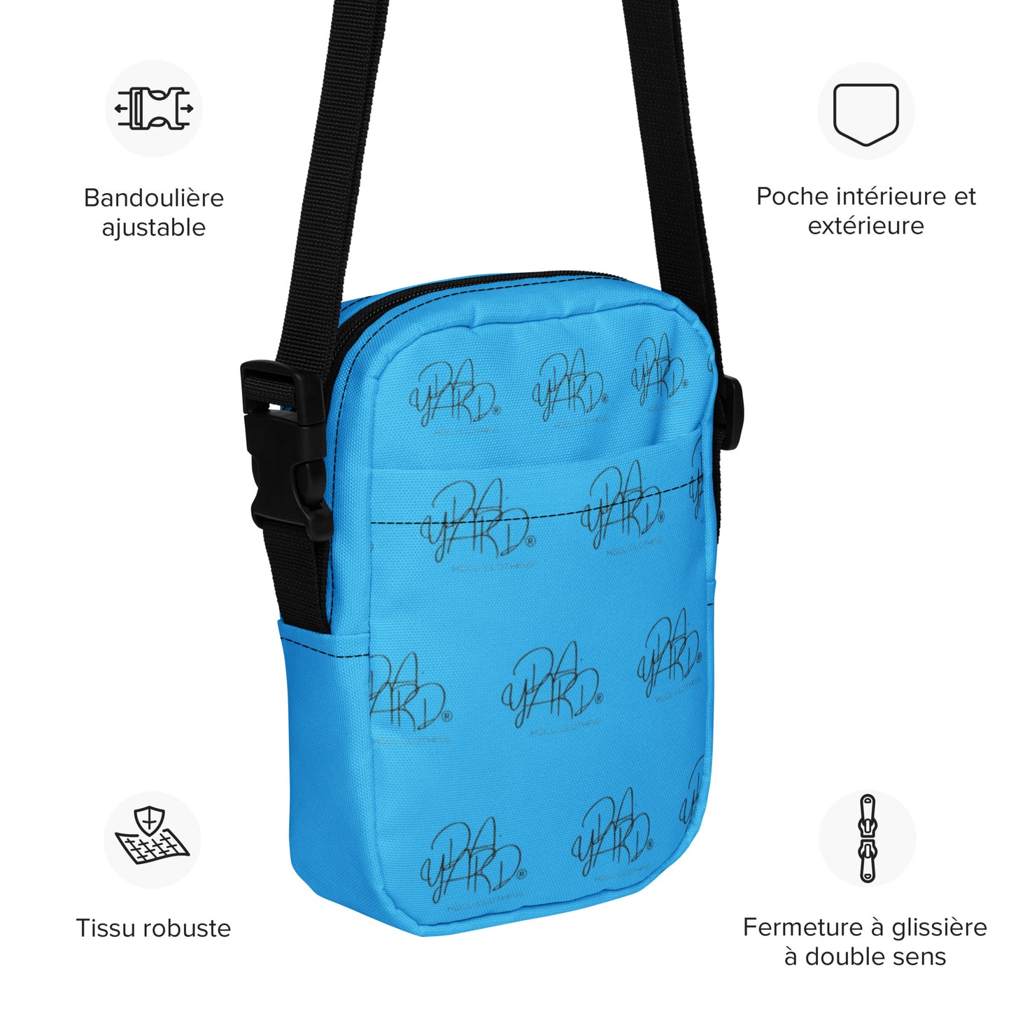 DA' YARD in the Summer Utility crossbody bag
