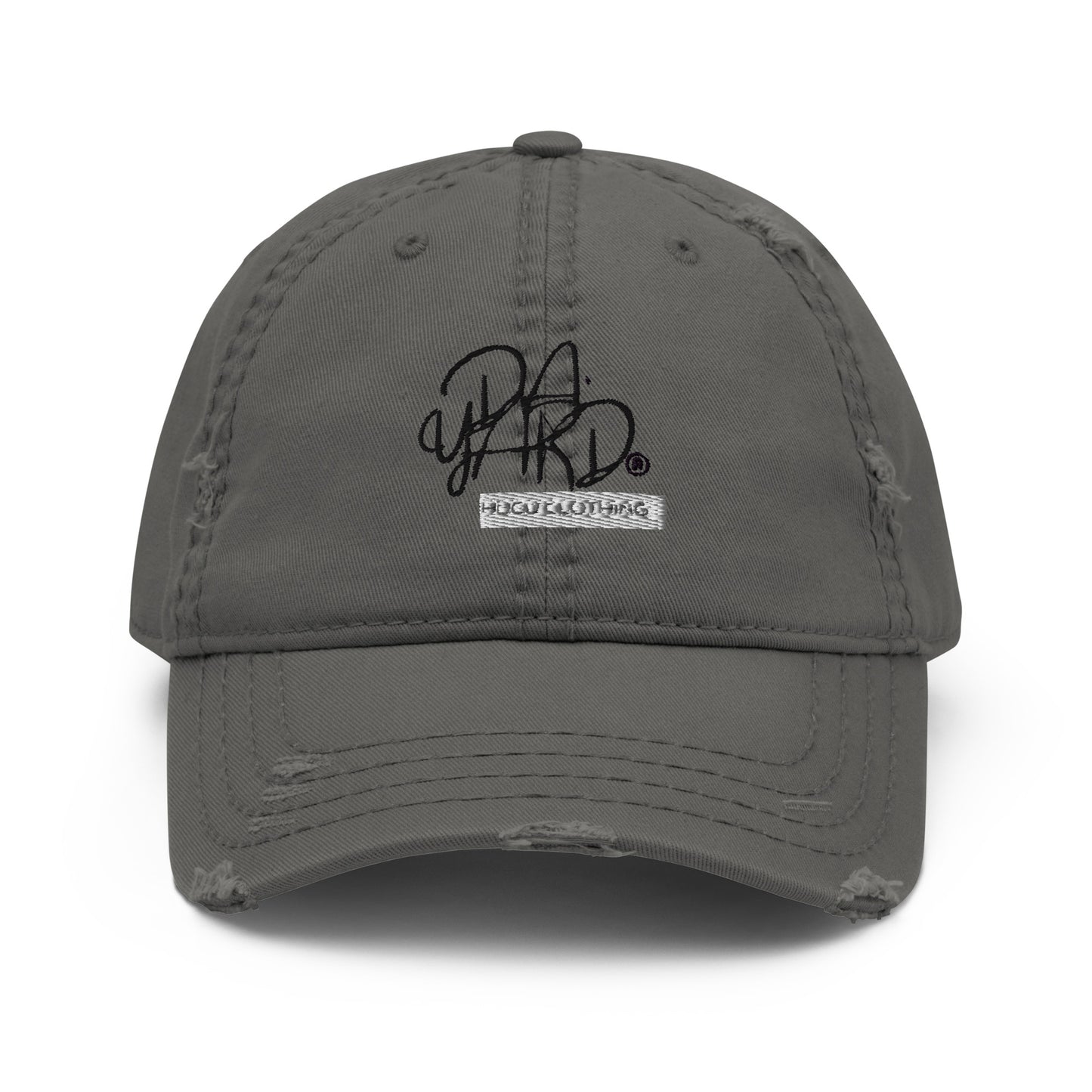 DA' YARD scripted Distressed Hat