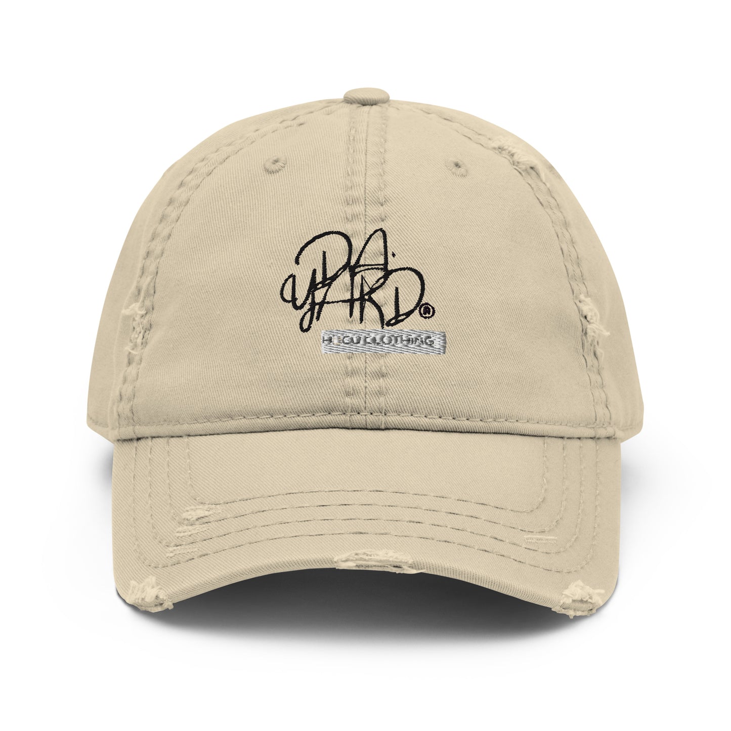 DA' YARD scripted Distressed Hat