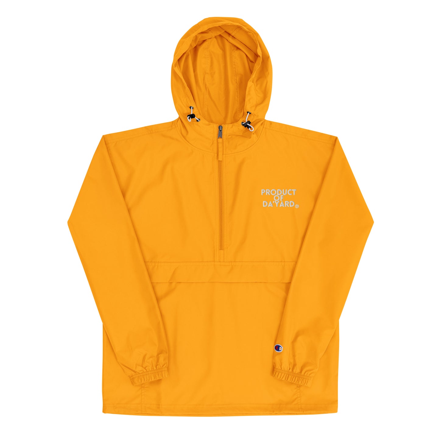 Product of DA' YARD Embroidered Champion Packable Jacket