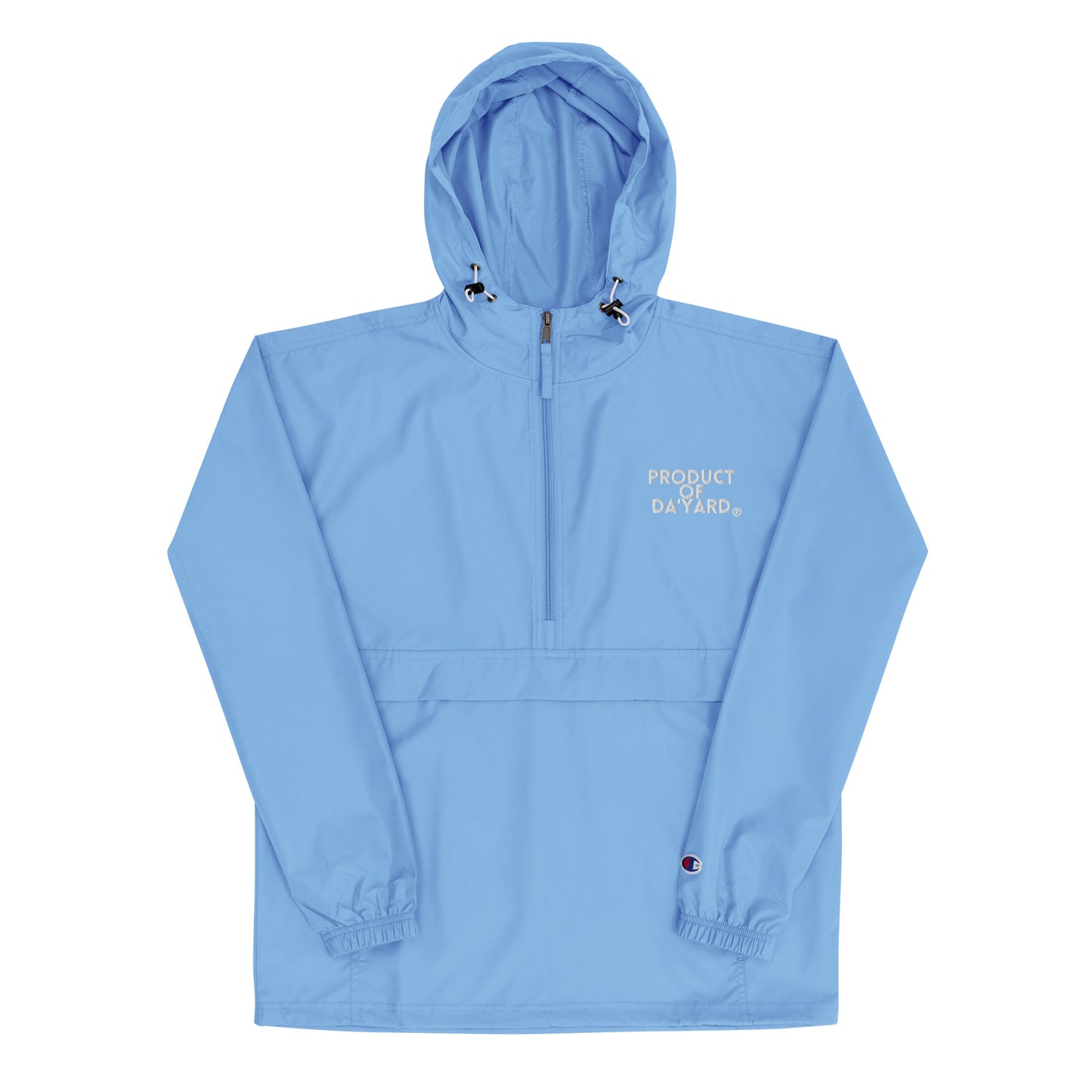 Product of DA' YARD Embroidered Champion Packable Jacket