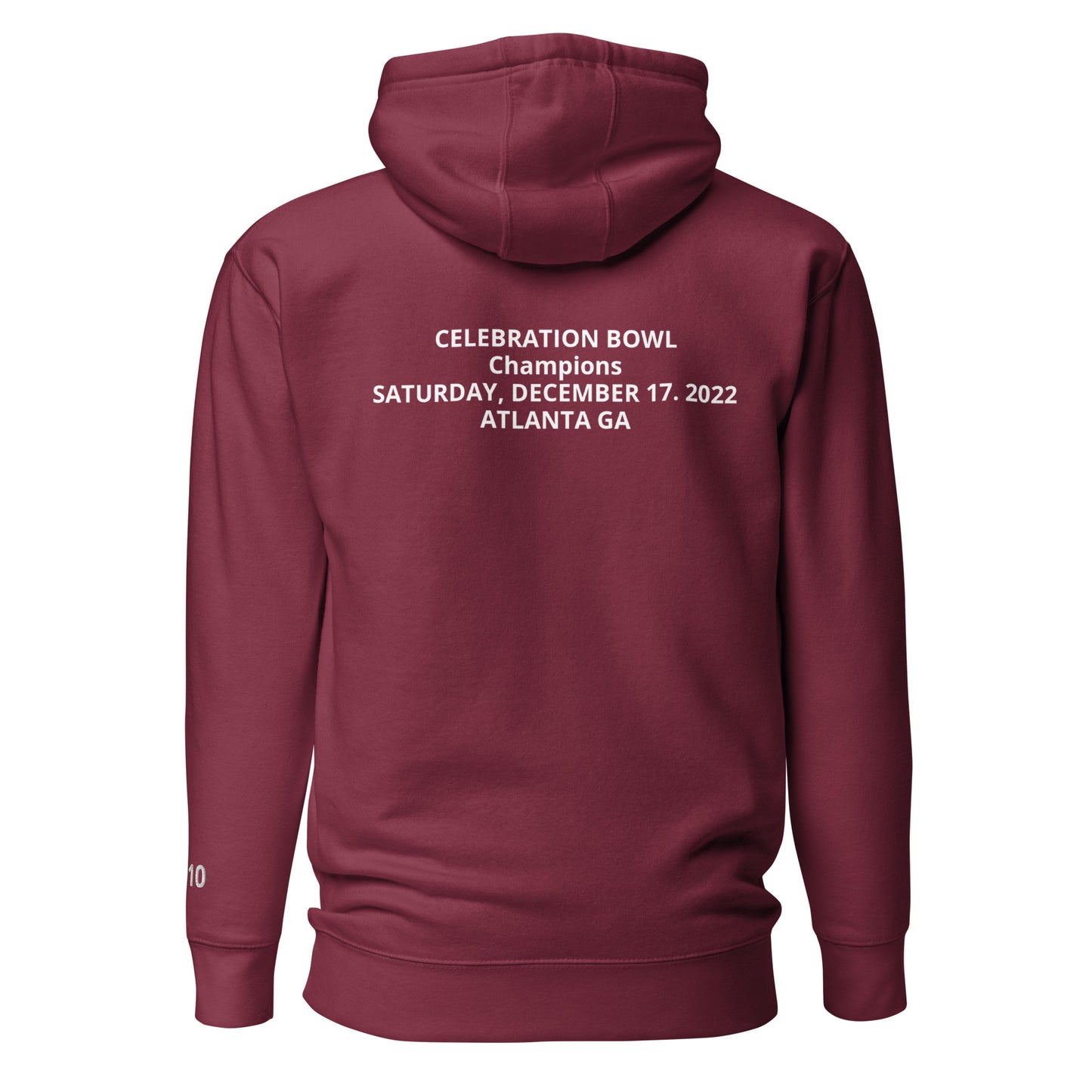 Embroidered Celebration Bowl Unisex Hoodie 2022